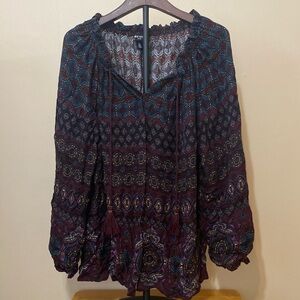 Gently worn button down blouse from Nine West size Large